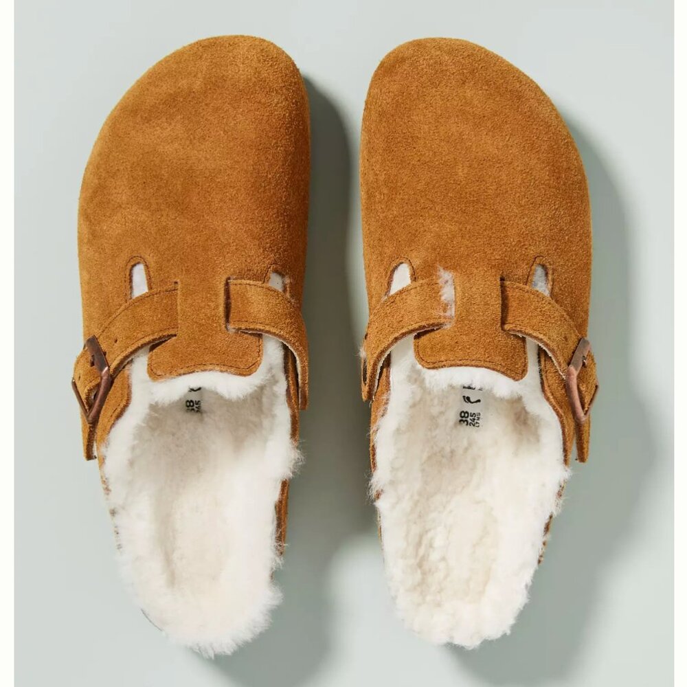 Birkenstock Boston Shearling Clogs